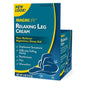 MagniLife Relaxing Leg Cream in a 4 oz tube, designed to soothe and hydrate tired, aching legs.