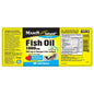 Mason Natural Fish Oil Super Omega-3 1000mg softgels for health and wellness, featuring natural fish oil capsules.