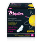 Maxim Hygiene Maxion Natural Ultra Thin Winged Pads, regular, with breathable surface and discreet winged design for comfort.