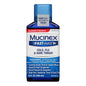 Mucinex Fast Max Cold and Sore Throat Liquid in a 6oz bottle, used for relief of cold symptoms and sore throat.