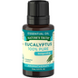Nature's Truth eucalyptus essential oil in a 0.51 fl oz bottle, showcasing the health and beauty product for aromatherapy use.