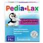 Pedia-lax Laxative Liquid Glycerin Suppositories for Kids ages 2-5, 6 count, in packaging, by Pasteur Pharmacy.