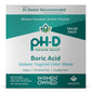 PH-D Feminine Health Vaginal Odor Rinse by Pasteur Pharmacy in 6 Fl Oz bottle, featuring boric acid for feminine hygiene.