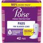 Poise Fresh Protection Pads for women, long, ultimate absorbency, health and beauty product with discreet design
