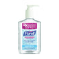 Pasteur Pharmacy Purell Advanced Refreshing Gel Hand Sanitizer in an 8 oz pump bottle with clean scent on a white background.