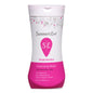 Summer's Eve Sensitive Skin Cleansing Wash bottle in a 9 oz container, with gentle formula for intimate hygiene.
