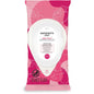 Summer's Eve feminine cleansing cloths for sensitive skin with sheer floral scent, shown in a pack with floral design.