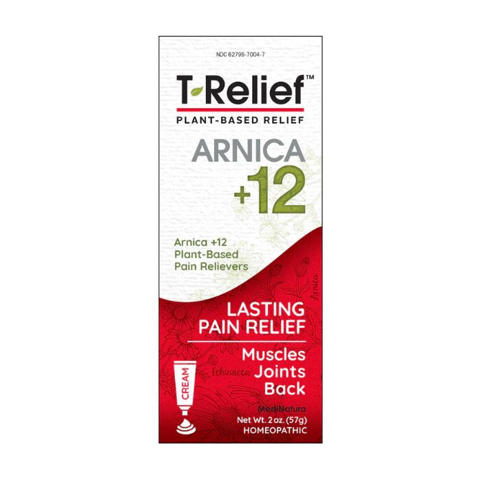 Pasteur Pharmacy T Relief Pain Relief Ointment 57g jar with label, designed for soothing muscle and joint pain.