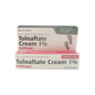 Tube of Tolnaftate Taro 1% antifungal cream from Pasteur Pharmacy, 0.5 oz, showing the product and packaging in a health and beauty setting.