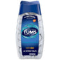 Pasteur Pharmacy Tums Antacid Chewable Tablets in peppermint, ultra strength for quick heartburn relief, shown in bottle.
