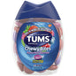 TUMS Chewy Bites Extra Strength 750 in assorted berries, chewable tablets for fast relief of heartburn, by Pasteur Pharmacy.