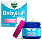 Vicks BabyRub non-medicated ointment in 1.76 oz jar, gentle health and beauty product for babies, by Pasteur Pharmacy.