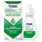 Visine Eye Drops Sterile Multi-Action Original 0.5 Fl Oz bottle, used for relief of eye redness and irritation