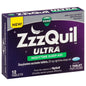 ZzzQuil Ultra 25 mg nighttime sleep aid tablets from Pasteur Pharmacy, sleep supplement for restful nights.