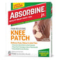 Absorbine Jr. fast-acting sweat-proof knee pain relief patches from Pasteur Pharmacy, designed for 12-hour comfort.