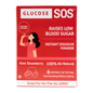 Advocate Glucose SOS in Kiwi Strawberry flavor, a health care product by Pasteur Pharmacy, featuring the colorful drink packet.