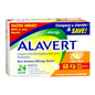 Alavert Allergy Loratadine 10 mg orally disintegrating tablets in citrus burst flavor, for allergy relief, by Pasteur Pharmacy.