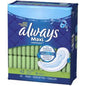 Always Maxi Long Pads Super by Pasteur Pharmacy, 42-count, health care product showing individually wrapped pads in a package.