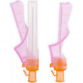 BD 305761 Hypodermic Needle Eclips Hinged Safety Needle, 25 gauge, 1 inch, for healthcare use with safety features