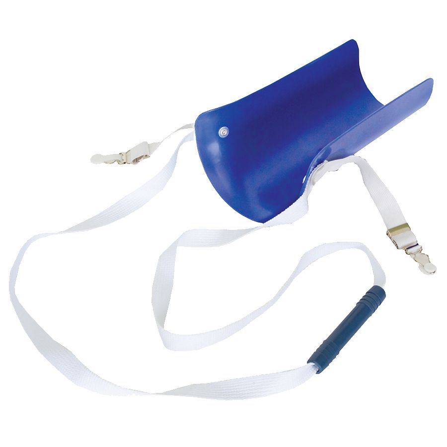 Deluxe molded Essential Medical sock aid for easy dressing, designed by Pasteur Pharmacy for health care and mobility assistance.
