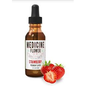 Bottle of Flavorx Strawberry liquid medication from Pasteur Pharmacy, 4oz, used for healthcare and flavoring purposes.