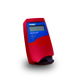 HemoCue Glucose 201 System kit with analyzer and 50 microcuvettes for professional point-of-care blood glucose testing.