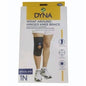 Hinged wraparound knee brace in S/M size, Pasteur Pharmacy health care product with adjustable straps and support features.