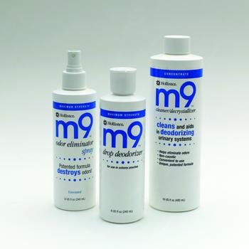 8 oz Pasteur Pharmacy M9 Odor Eliminator Drops for health care, with clear dropper bottle and label visible in the image.