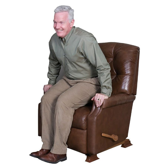 Set of four Stander Recliner Risers by Pasteur Pharmacy, health care support for elevating recliners or furniture.