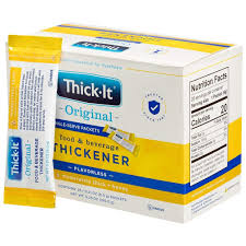 Thick-It® Original Food & Beverage Thickener in 200 packets, health care product for safe swallowing and dietary needs.