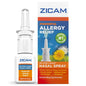 Zicam Allergy Relief Homeopathic Nasal Solution Pump in 0.5 fl oz bottle, used for allergy symptom relief.