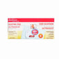 Sunbeam Jarden Ultraheat Technology heating pad from Pasteur Pharmacy, soft fabric covering with control settings visible.