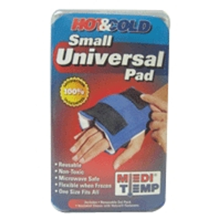 Reusable hot and cold gel pack for pain relief, featuring flexible universal design by Pasteur Pharmacy for therapeutic therapy.