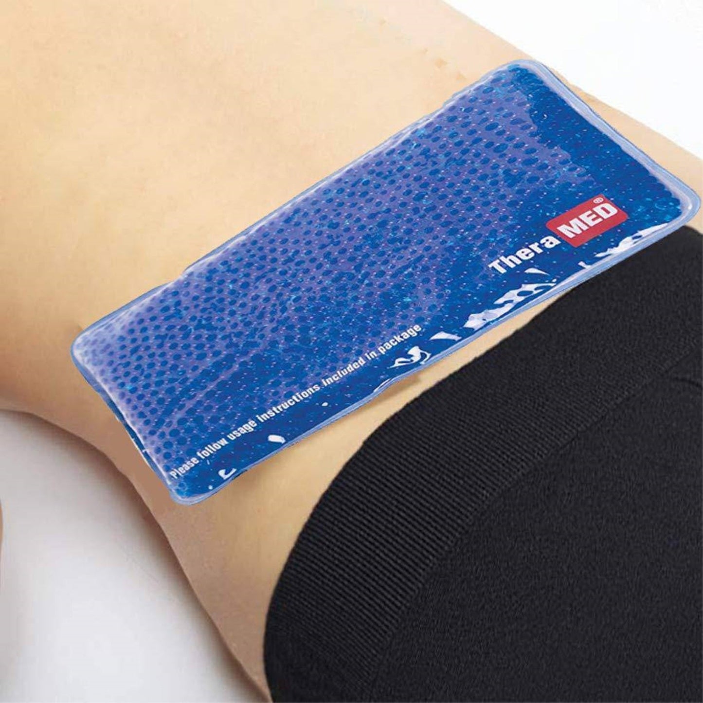 Theramed Gel Bead Sports Pack for hot and cold therapy, used for muscle relief and pain management.