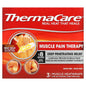ThermaCare Heatwraps for muscle pain relief, hot and cold therapy, by Pasteur Pharmacy, showing the heatwraps on a person’s shoulder