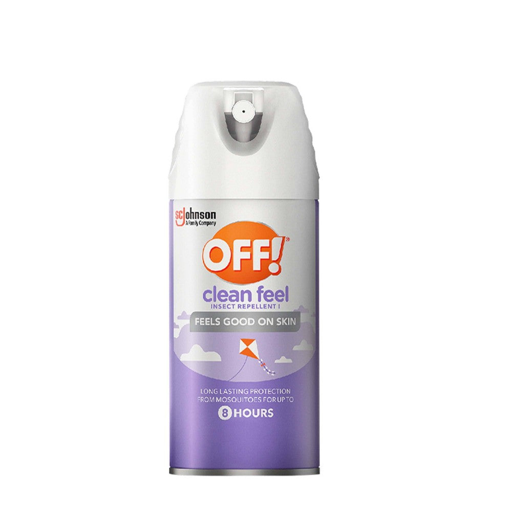 Pasteur Pharmacy OFF! Clean Feel insect repellent spray with 20% Picaridin, fragrance-free, 6 oz bottles, pack of 12.