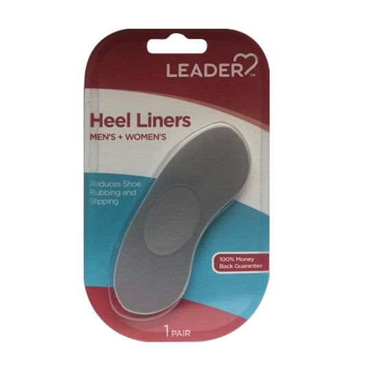 Pair of Pasteur Pharmacy Leader Heel Liners insoles for men and women, providing comfort and cushioning for shoes.