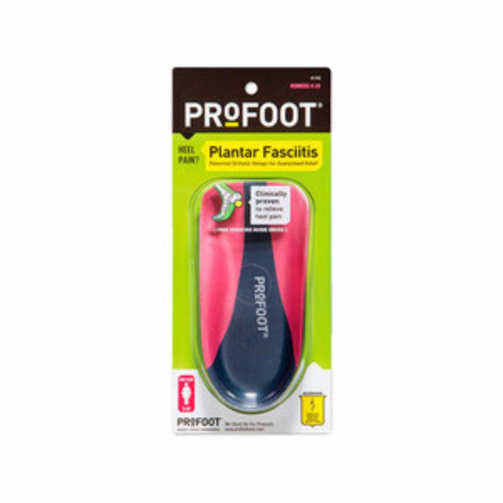 Women's Profoot Plantar Fasciitis Insert from Pasteur Pharmacy, supportive insoles for foot pain relief and arch support.