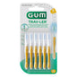 GUM Trav-Ler Interdental Brushes Size 4, 1.3mm, pack of 6, designed for effective cleaning between teeth.