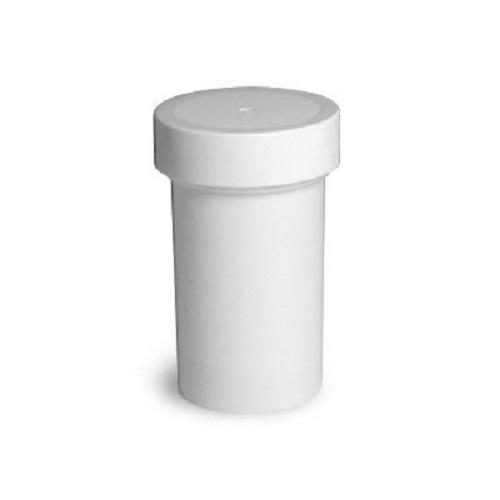 Kerr ointment jars with molded white caps, 1oz size, arranged in a 12-pack for kitchen and dining storage.