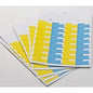 Dispill Standard label tape roll by Pasteur Pharmacy with yellow and blue Genoa design for use with label makers.