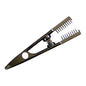 Seki Edge EZ Lash Comb by Pasteur Pharmacy, black lash comb with fine teeth for gentle eyelash grooming and separation