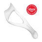 Tweezerman Lash Guard and Comb for eyelash protection and grooming, with a clear plastic lash guard and small comb tool.