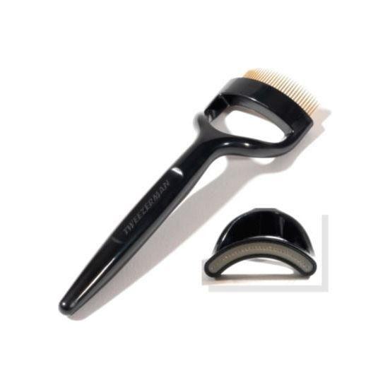 Pasteur Pharmacy Twezermar Curl 60 Lashcomb with fine teeth for precise eyelash grooming and separation.