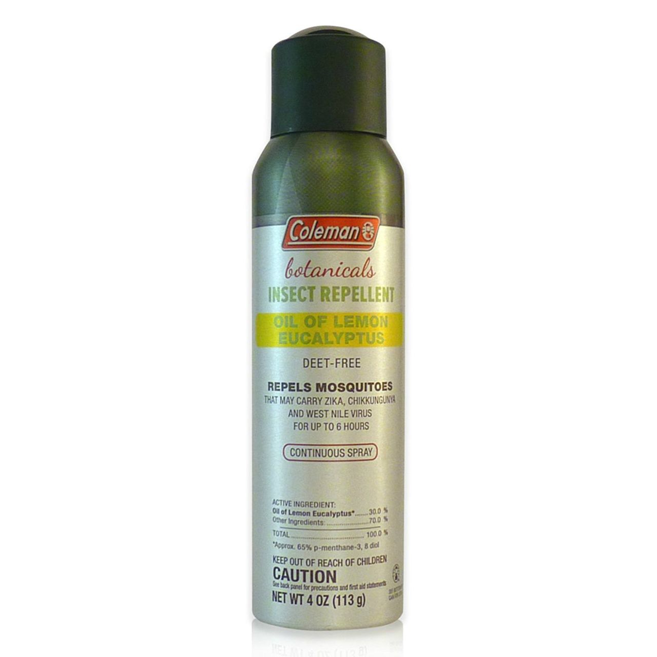 Coleman Insect Repellent Botanicals Lemon Eucalyptus Spray 4oz for lawn and garden pest protection, natural insect repellent from Pasteur Pharmacy.