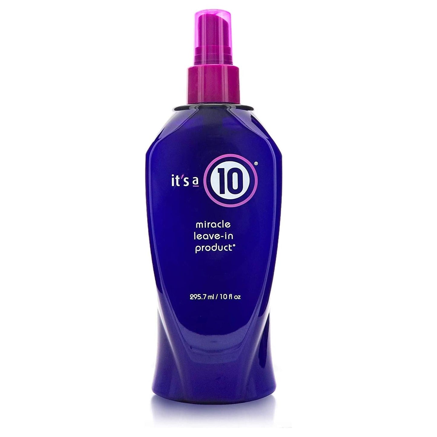 Pasteur Pharmacy It's a 10 Miracle Leave-in Conditioner 10 oz bottle, smooth and shiny hair care product with pump dispenser.