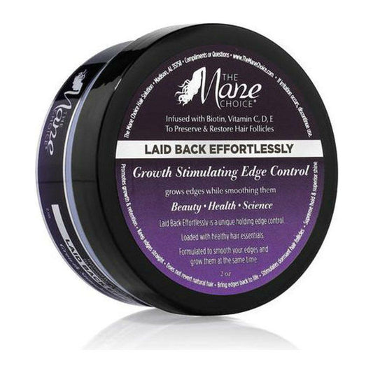 The Mane Choice Silk & Shine Leave-In Conditioner in 8 oz bottle, smooth and shiny hair with natural shine and health benefits.