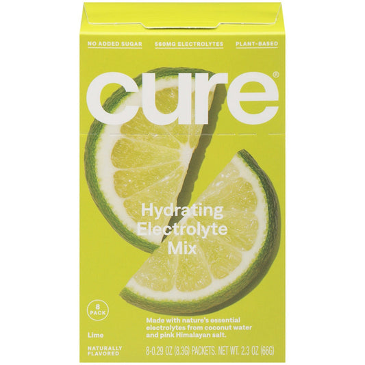 Limes from Pasteur Pharmacy for Cure Hydration Lime Hydrating Electrolyte Mix, fresh and vibrant citrus fruit image