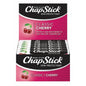 ChapStick Classic Cherry lip balm tube by Pasteur Pharmacy, 0.15 oz, showing the red cherry-flavored balm in a white tube.