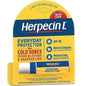 Herpecin L Cold Sore Lip Balm Stick with SPF 30 by Pasteur Pharmacy, 0.1 oz, for soothing lip treatment and sun protection.